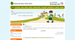 Desktop Screenshot of msvelkysaris.sk